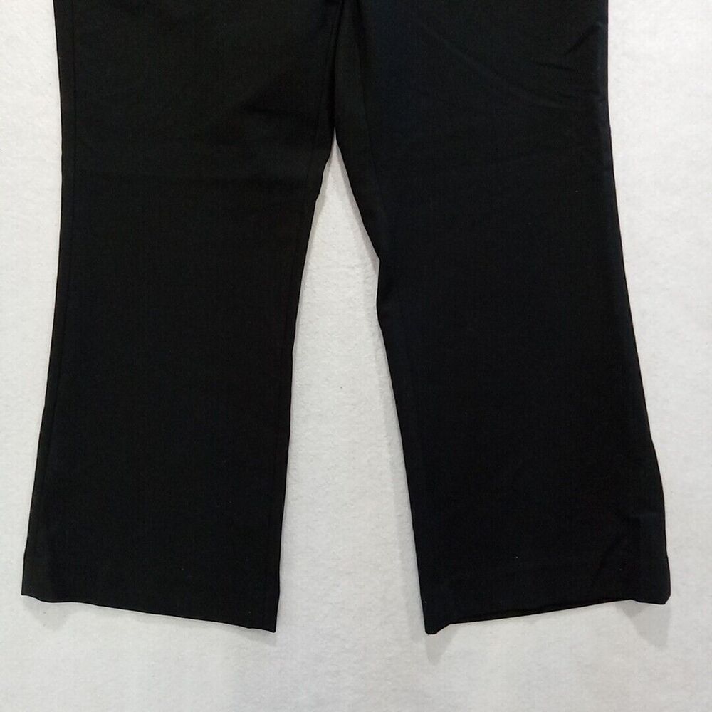 Black Label Chico's Cropped Dress Pants Women's Size 0.5 S/6 Black - Picture 3 of 15